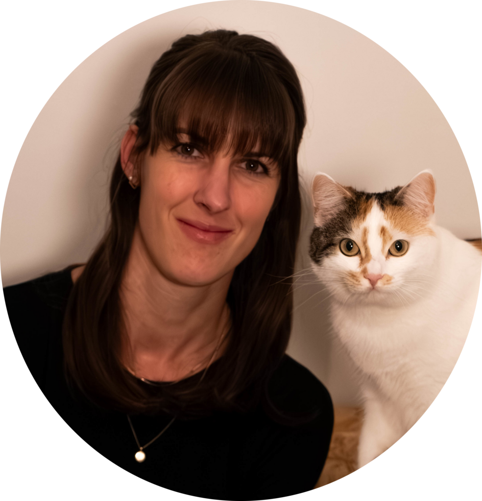 CatCary Blog Carina mit Katze Leni